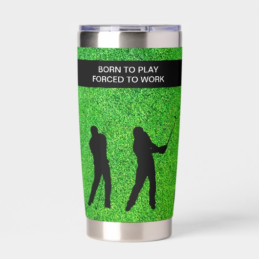Grappige Golf Humor geïsoleerde Drink Tumblers Geïsoleerde Drinkbeker (Voorkant)