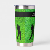 Grappige Golf Humor geïsoleerde Drink Tumblers Geïsoleerde Drinkbeker (Rechts)