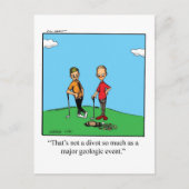 Grappige Golf Humor Kaart (Voorkant)