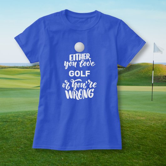 Grappige Golf Liefde Golfen, Golfer T-shirt