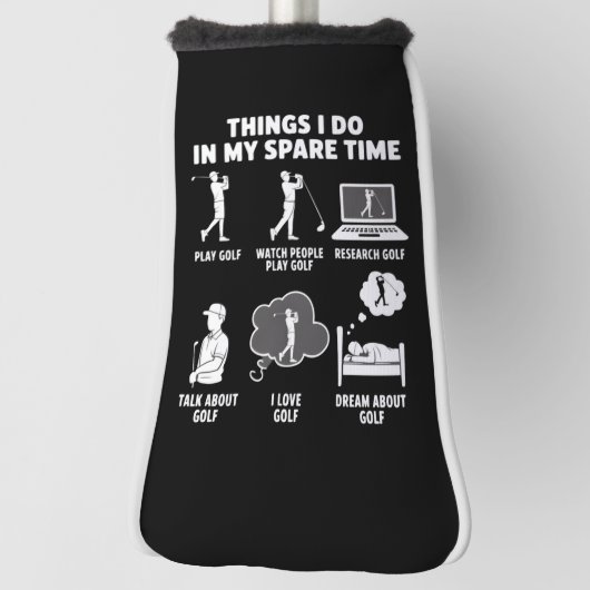 Grappige Golf Liefhebber Coach Cadeaus Vader Opa G Golfheadcover (Draai 90)