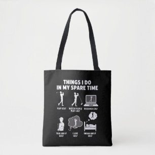 Grappige Golf Liefhebber Coach Cadeaus Vader Opa G Tote Bag