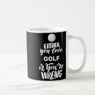 Grappige Golf Liefhebber van Golfen Golfer Koffiemok