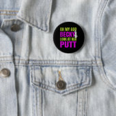 Grappige Golf Merch - Oh My God Becky Ronde Button 5,7 Cm (In situ)