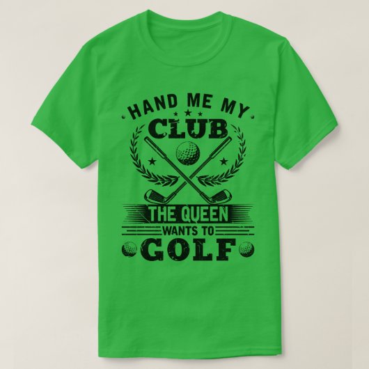 Grappige Golf Moeder T-shirt (Design voorkant)