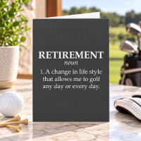Grappige Golf Pensioenkaart Golfer Grap Geschenk S