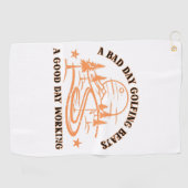 Grappige Golf Quote | Golfliefhebber Golfhanddoek (Horizontaal)