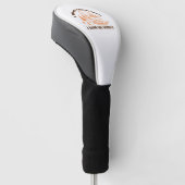 Grappige Golf Quote | Golfliefhebber Golfheadcover (Schuin)