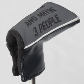 Grappige Golf Sarcastische Spreuken Golf  Golfheadcover (3/4 voorkant)