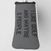 Grappige Golf Sarcastische Spreuken Golf  Golfheadcover (Draai 90)
