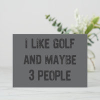 Grappige Golf Sarcastische Spreuken Golf 