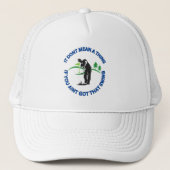 Grappige Golf Trucker Hoed voor Mannen Trucker Pet (Voorkant)
