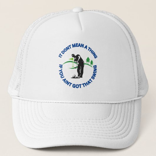 Grappige Golf Trucker Hoed voor Mannen Trucker Pet (Voorkant)