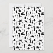 Grappige Golf Uitnodiging voor een Verjaardag Golf (Achterkant)