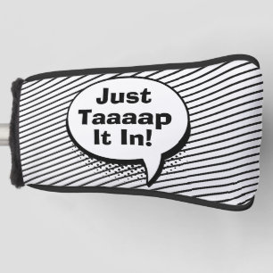 Grappige Golf Vader Humor Pop Art Strips Quote Golfheadcover