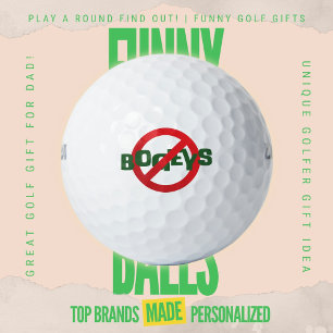 Grappige Golf Vader Toernooi Geen Bogeys Verboden  Golfballen