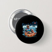 Grappige Golf van Amerika 2025 Amerikaanse FLA Ronde Button 5,7 Cm (Voorkant /achterkant)