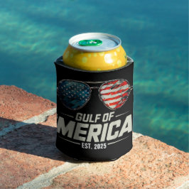 Grappige Golf van Amerika 2025 Retro zonnebril Blikjeskoeler