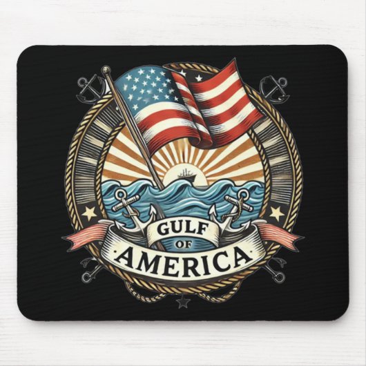 Grappige Golf van Amerika Muismat (Voorkant)