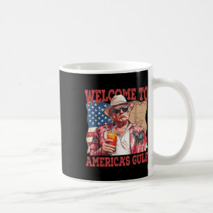 Grappige Golf van Amerika Trump Welkom in de Golf  Koffiemok