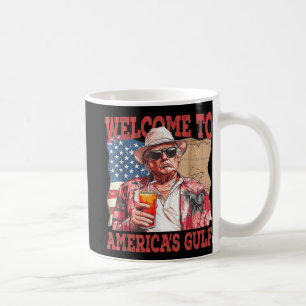 Grappige Golf van Amerika Trump Welkom in de Golf  Koffiemok