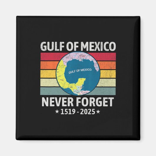 Grappige Golf Van De VS Amerika Golf Van Mexico No Magneet (Voorkant)