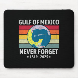 Grappige Golf Van De VS Amerika Golf Van Mexico No Muismat