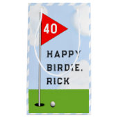 Grappige Golf Verjaardag Klein Cadeauzakje (Voorkant)
