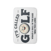 Grappige golfbadmat voor golfer badmat (Voorkant Verticaal)