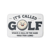 Grappige golfbadmat voor golfer badmat (Voorkant)