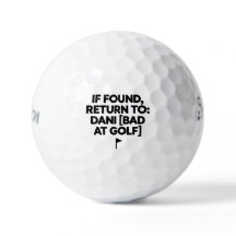 Grappige Golfbal Cadeau voor Dani | Als Gevonden R