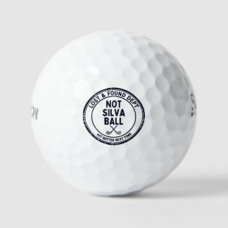 Grappige golfbal cadeau voor Silva Golfballen