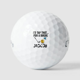 Grappige Golfbal - Die Tik Ik Aan Voor Een Birdie Golfballen