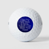 Grappige golfbal humor golfballen (Voorkant)