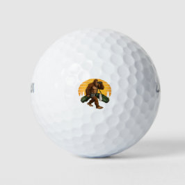 Grappige Golfbal Jager Bigfoot Golfballen Grap Ges