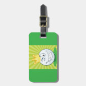Grappige Golfbal Koning Van Golfen Bagagelabel (Voorkant verticaal)