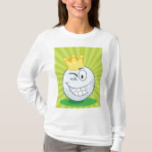 Grappige Golfbal Koning Van Golfen T-shirt (Voorkant)
