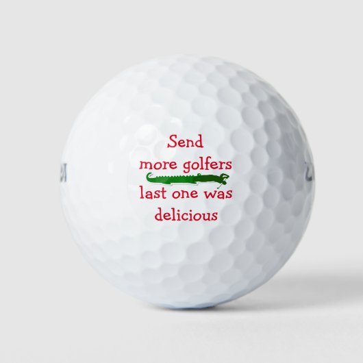 Grappige Golfbal Nieuwigheid Golfballen (Voorkant)