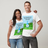 Grappige Golfbal Verjaardagsgrap T-shirt (Unisex)