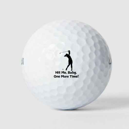 Grappige golfbal voor elke golfer golfballen (Voorkant)