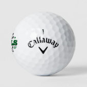 Grappige golfballen Gezegden, het kost veel ballen (Logo)