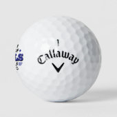 Grappige golfballen Quote - Het kost veel ballen (Logo)