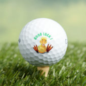 Grappige Golfballen Speelse Eend - Veel Succes (Insitu Shirt)