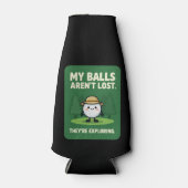 Grappige Golfcitaat Kan Koeler op Golfbaan Green (Voorkant)