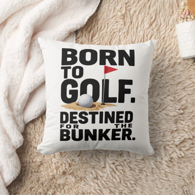 Grappige golfcitaat voor golfverslaafden  kussen (Deken)