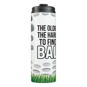 Grappige golfcitaten thermosbeker