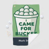 Grappige golfcitaten voor golfers golfhanddoek (Insitu)