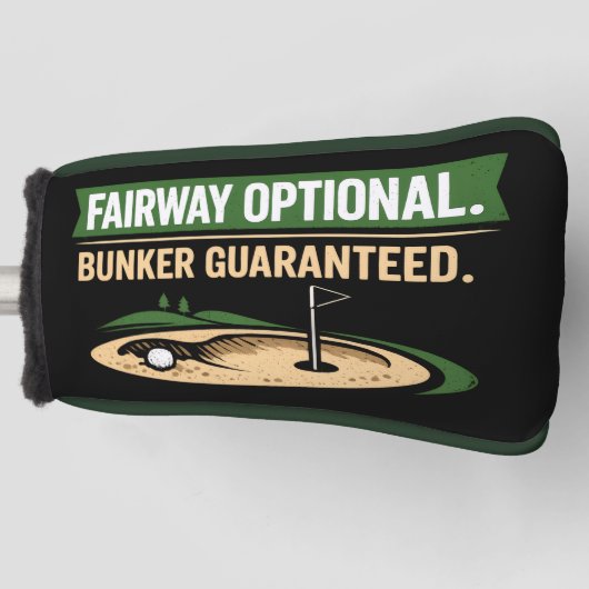 Grappige golfcitaten voor golfers  golfheadcover (Voorkant)