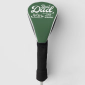 Grappige Golfer Beste Papa By Par | Vaderdag  Golfheadcover (Voorkant)