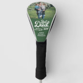 Grappige golfer beste papa door par foto | VADERDA Golfheadcover (Voorkant)